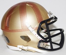 Mini capacete Riddell personalizado irlandês de luta 2018 Notre Dame vs Marinha - Knute Rockne comprar usado  Enviando para Brazil