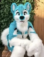 Furry fursuit kostüm gebraucht kaufen  Kist