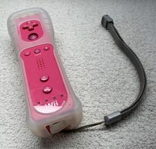 Controle remoto Motion Plus rosa Nintendo Wii/Wii U capa fabricante de equipamento original BN7 comprar usado  Enviando para Brazil