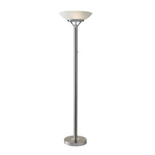 lamp satin brushed silver for sale  Ashford