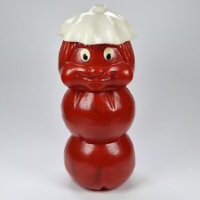 Raro Vintage Soviético Jarro de Tomate Boneca Pote de Plástico URSS Meio Século Retrô Anos 80, usado comprar usado  Enviando para Brazil