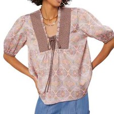 MOTIVO DE CONTRASTE COLCHA DE AR ATUAL TOP Deep Mauve Multi XS comprar usado  Enviando para Brazil