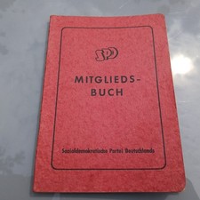 Spd mitgliedsbuch 1949 gebraucht kaufen  Neumünster