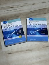 Set Of 2 Brunner and Suddarth's Textbook of Medical-Surgical Nursing comprar usado  Enviando para Brazil