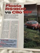 Ford fiesta rs1800 d'occasion  Expédié en Belgium