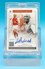 2019-20 Impecável Arsenal Patrick Vieira Immortal TINTA Auto 64/99 comprar usado  Enviando para Brazil