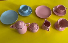 Spielzeug kaffeegeschirr blau gebraucht kaufen  Rottenburg am Neckar