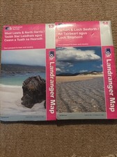 Two ordnance survey for sale  ISLE OF LEWIS