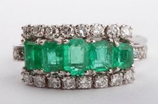 Smaragd brillant diamant gebraucht kaufen  München