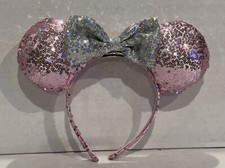 Lantejoulas rosa tiara Minnie Ears Disney comprar usado  Enviando para Brazil