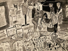 Beau dessin encre d'occasion  Toulouse-