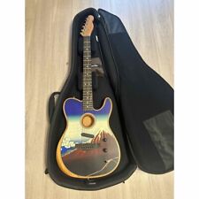Guitarra acústica Fender American Acoustasonic Telecaster Katsushika Hokusai FT009, usado comprar usado  Enviando para Brazil