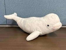 Wild Republic 20" Baleia Beluga Bicho de Pelúcia Branco com Buraco K&M Intl comprar usado  Enviando para Brazil