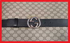 Cintura gucci nera usato  Italia