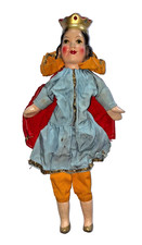 Cabeça antiga de personagem de teatro de marionetes de mão rainha comprar usado  Enviando para Brazil