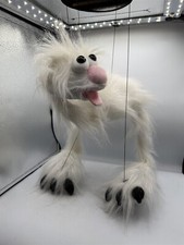 FANTOCHE MARIONETE DE PELÚCIA FAIRYLAND FUNKY WALKER BRANCO "PÉS GRANDES FOFOS" comprar usado  Enviando para Brazil