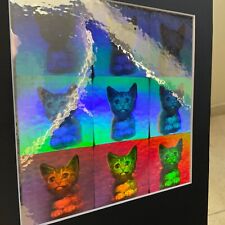 Embossed hologram cat for sale  Fountain Hills