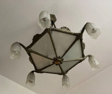 Lampadario stile deco usato  Cagliari