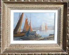 Tableau huile isorel d'occasion  Scorbé-Clairvaux