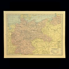 Prewar germany map for sale  Willow Grove
