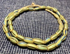 Usado, Contas antigas de melão veneziano Chevrons comércio africano lindas! comprar usado Usado, Contas antigas de melão veneziano Chevrons comércio africano lindas! comprar usado  Enviando para Brazil