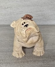 Bulldog figurine signed for sale  Angier