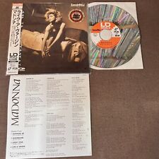 MADONNA Like A Virgin JAPAN 8" LD Laser Disc LM025-8112 INSERT 1988 reissue slim comprar usado  Enviando para Brazil