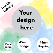 Custom badges keyring d'occasion  Expédié en Belgium