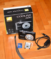 Câmera Digital Nikon Coolpix A100 20.1MP Zoom 10X Na Caixa comprar usado  Enviando para Brazil