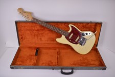 1965 Fender Mustang Pre-CBS L-Series Olympic Branco Todo Original Estojo Prata 1960 comprar usado  Enviando para Brazil