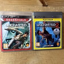 Uncharted 1 Et 2 Sony Playstation 3 PS3 Complet Zone 2 FR  Testé, usado comprar usado  Enviando para Brazil