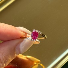 Natural ruby diamond for sale  LONDON