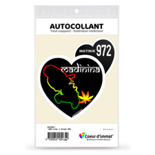 Sticker autocollant coeur d'occasion  Balaruc-les-Bains