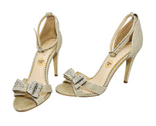 Carvela gold glitter for sale  CLACTON-ON-SEA