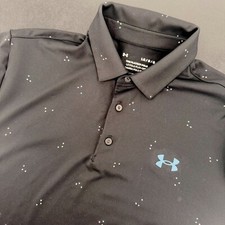 Usado, Camisa polo Under Armour 3.0 masculina tamanho grande play off 3 pontos 2023 caimento solto preta comprar usado  Enviando para Brazil