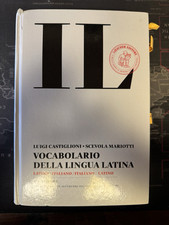 Castiglioni mariotti vocabolar usato  Italia