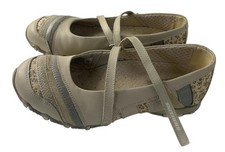 Sapato plano feminino Sketchers Shape Ups 9 Mary Jane couro marrom modelado caminhada comprar usado  Enviando para Brazil