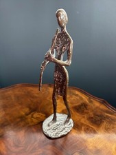 Metal statue musician for sale  NEWTOWNARDS