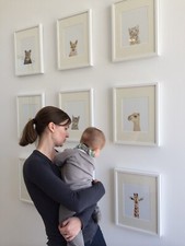 Nursery wall art for sale  Raleigh