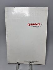 1984 quadral speakers d'occasion  Expédié en Belgium
