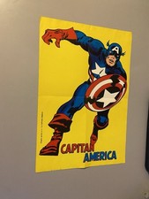 Poster capitan america usato  Pinerolo