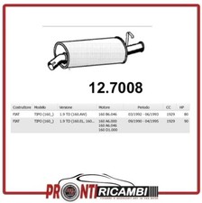 127008 silenziatore marmitta usato  Valva