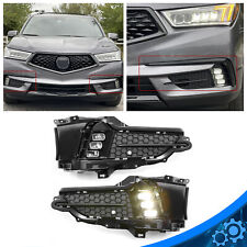 Para 2017-2020 Acura MDX LED lente transparente luzes de neblina lâmpadas com conjunto de capas esquerda e direita, usado comprar usado  Enviando para Brazil