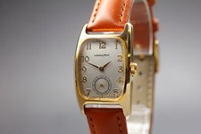 [Exc+4] Vintage Hamilton Boulton 6264 Relógio Feminino de Quartzo Mostrador Dourado do Japão comprar usado  Enviando para Brazil