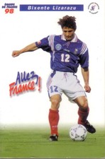 Bixente LIZARAZU *** Carte Postale / Postcard *** FRANCE 98 / Allez FRANCE ! comprar usado  Enviando para Brazil