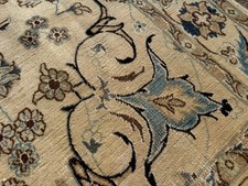 Usado, TAPETE ORIENTAL ANTIGO MARFIM 4x7 MUTILIZADO FEITO À MÃO vintage feito à mão neutro 4x6 comprar usado  Enviando para Brazil