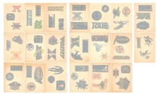 Men tatuaggi set usato  Italia