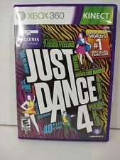 Just Dance 4 (Microsoft Xbox 360, 2012) FUNÇÕES TESTADAS, usado comprar usado  Enviando para Brazil