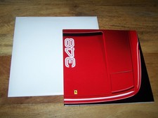 EXCELENTE RAREZA Enorme folleto de lujo Ferrari 348 de 1990 + ¡sobre!!! segunda mano  Embacar hacia Mexico