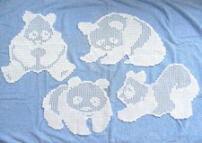 White cotton crochet d'occasion  Expédié en Belgium